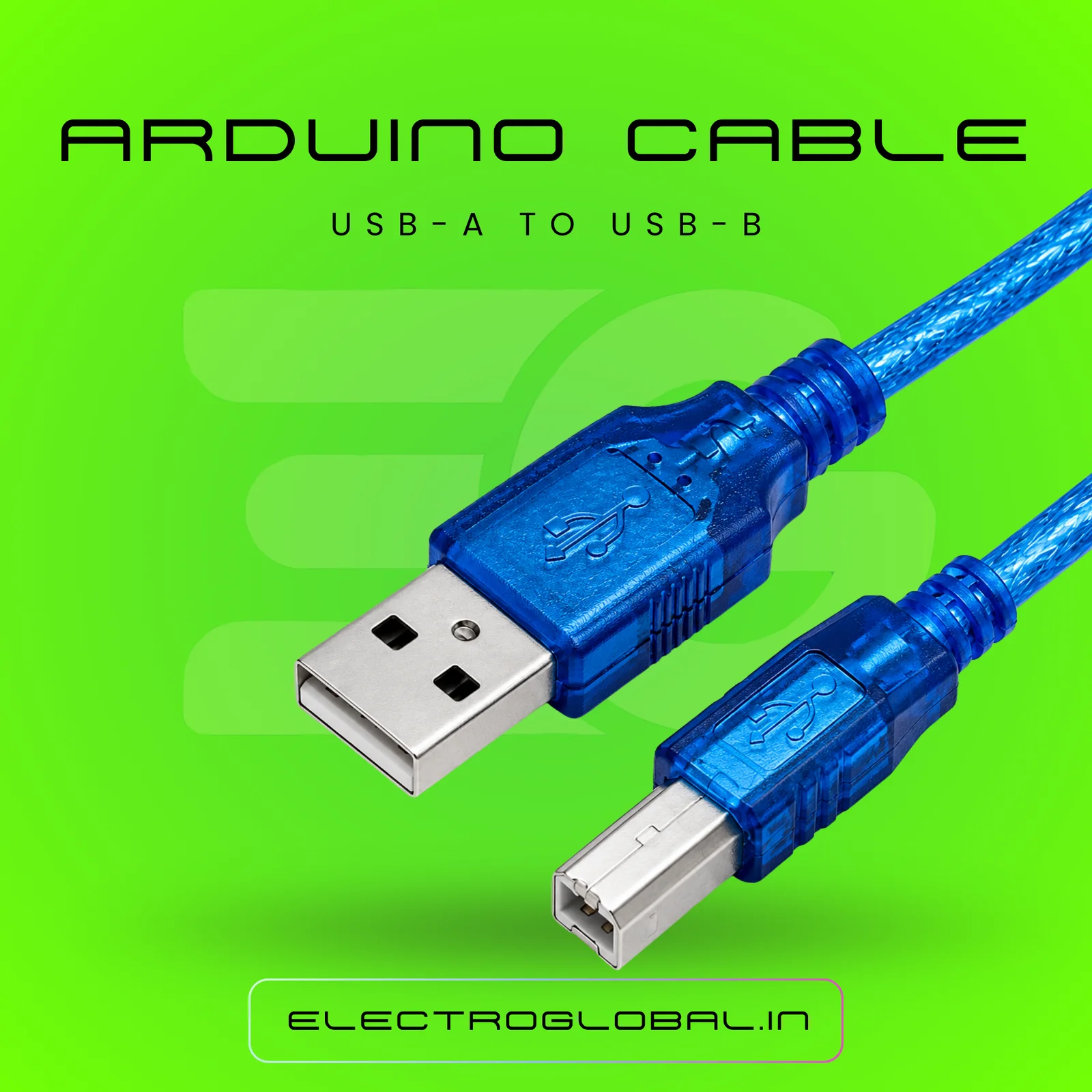 Arduino Uno USB Type A to B Cable | USB B Data Cable for Arduino Uno, Mega 2560 and Compatible Development Boards alternate